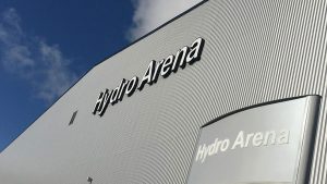 Namninvigning Hydro Arena